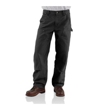 Carhartt 38x34 BLK DBL FRT Pants B136-BLK-38X34